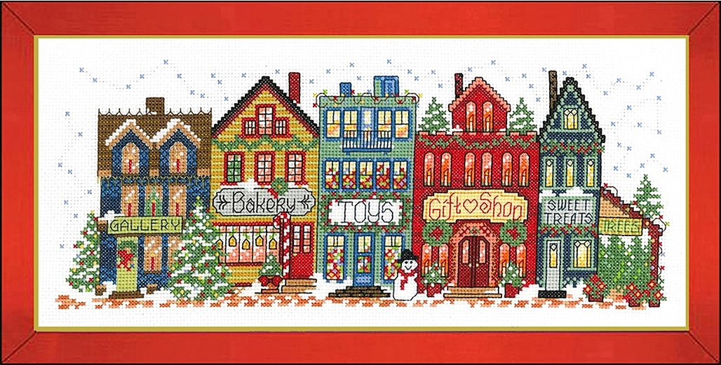 Holiday Main Street - CHART & FABRIC