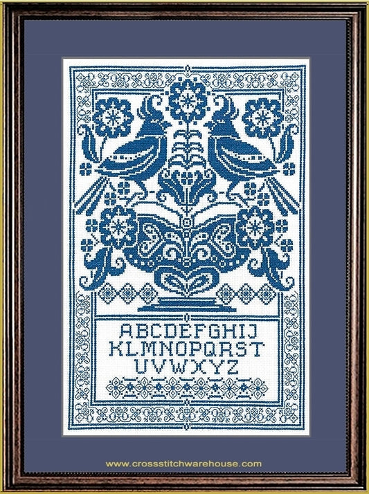 Sampler In Blue - COMPLETE