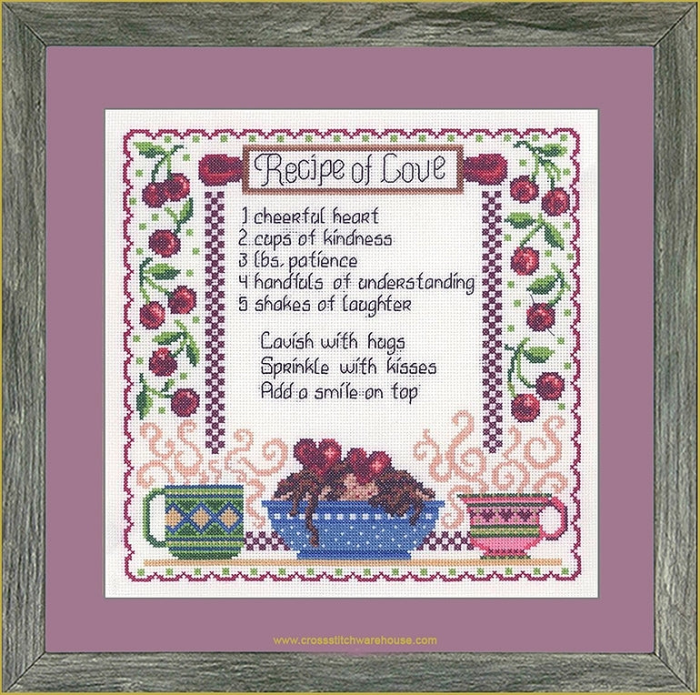 Recipe Of Love - CHART & FABRIC