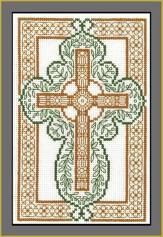 Celtic Cross - CHART & FABRIC