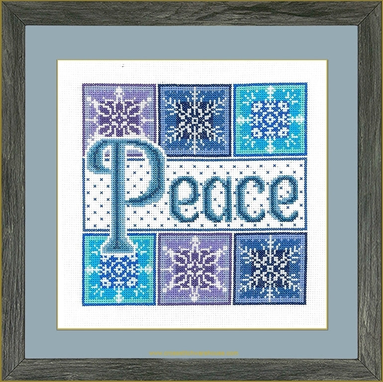 Peace Snowflakes - COMPLETE