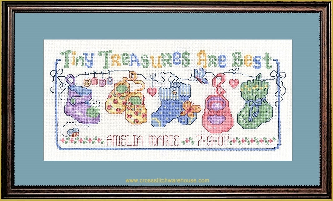 Tiny Treasures BIRTH RECORD CHART ONLY