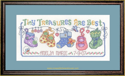 Tiny Treasures BIRTH RECORD - CHART ONLY