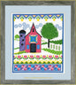 Barn With Spring Quilts - CHART & FABRIC