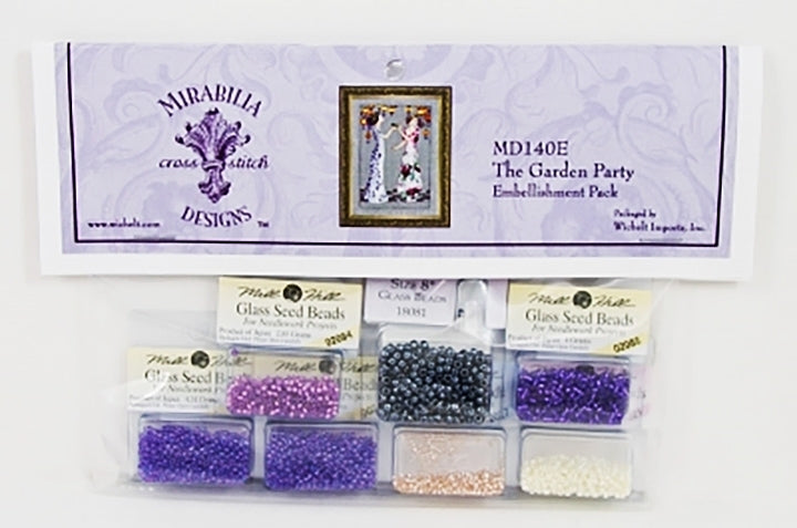 The Garden Party - CHART & EMBELLISHMENT PACK