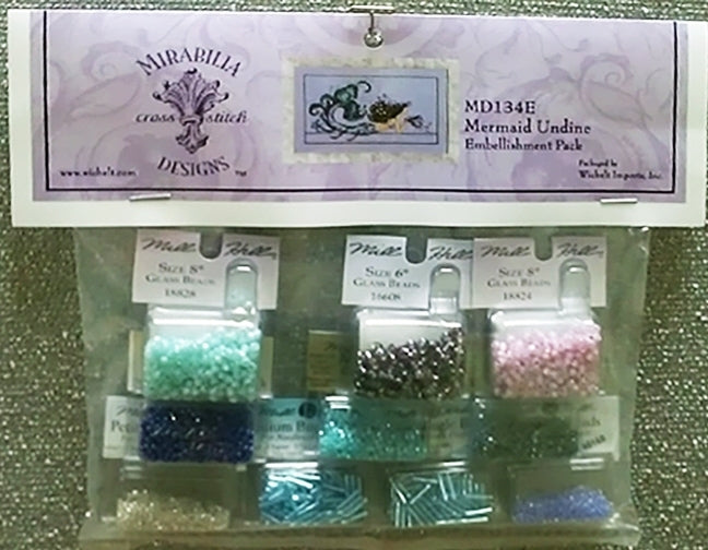 Mermaid Undine - CHART & EMBELLISHMENT PACK