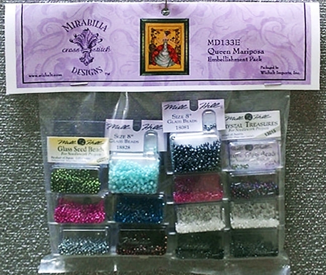 Queen Mariposa - CHART & EMBELLISHMENT PACK