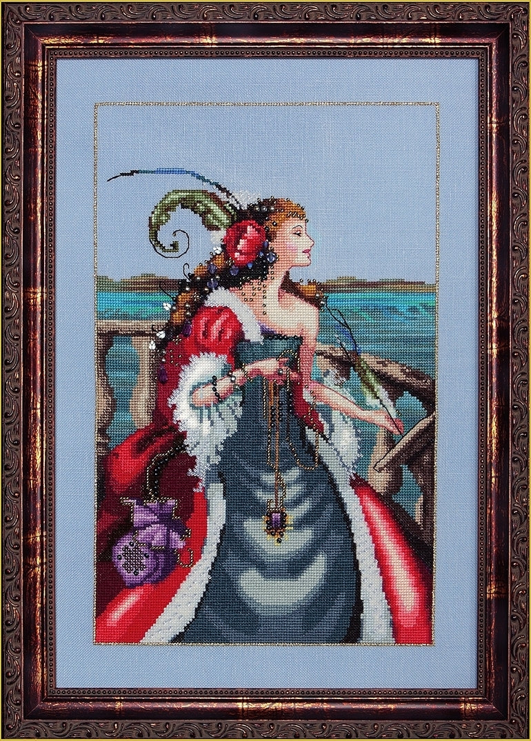 The Red Lady Pirate - CHART & EMBELLISHMENT PACK