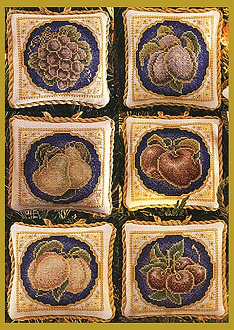 Cloisonne Fruit Ornaments