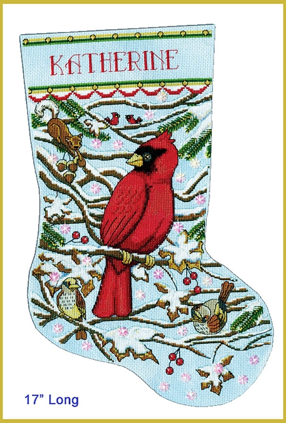 Cardinal Stocking