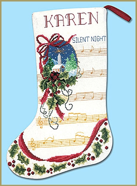 STOCKING - Silent Night Stocking