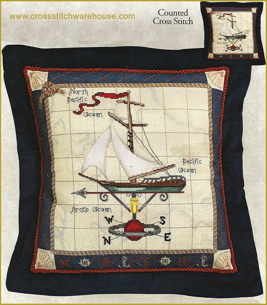 Maritime Travels PILLOW/PICTURE