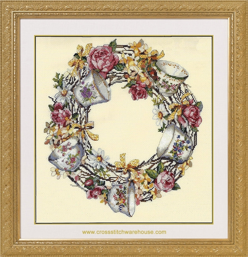 Teacup Wreath