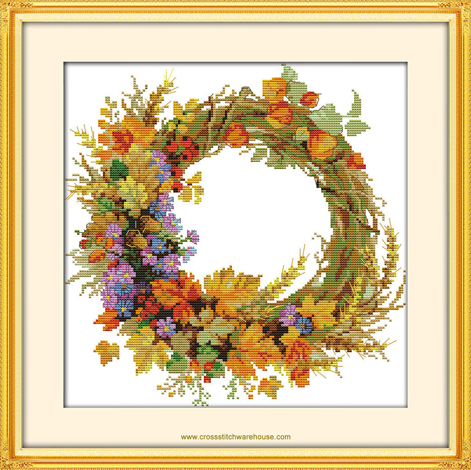 Wildflower Garland Wreath