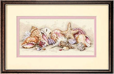 Seashell Treasures  GOLD PETITE