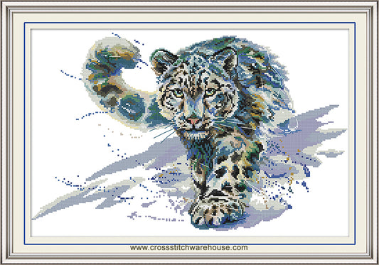 Emerging Snow Leopard