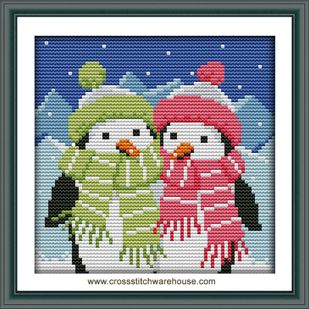 Penguin Pair – crossstitchwarehouse.com