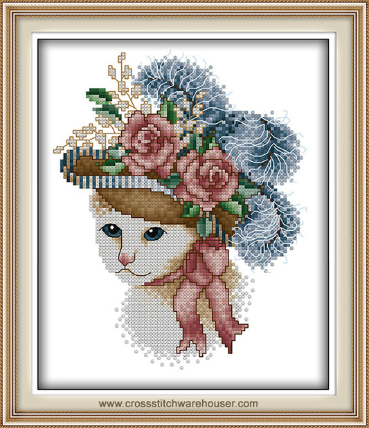 Cat Portrait - Victorian Kitty