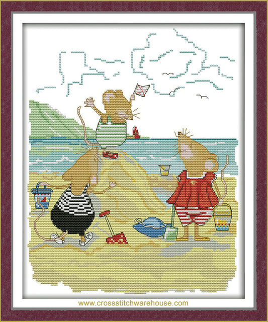 Mice At The Beach