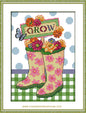 Flowers In Rain boots