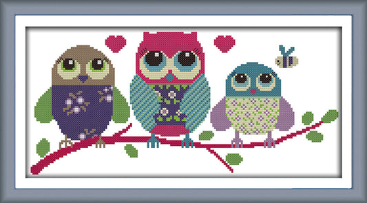 Whimsical Owls