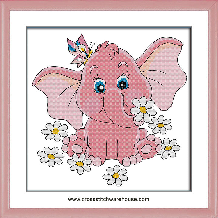 Pretty Pink Elephant