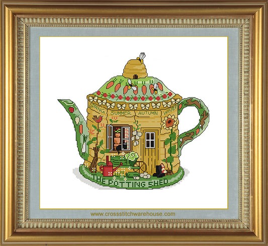 English Garden Teapot II