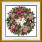 Holiday Floral Wreath