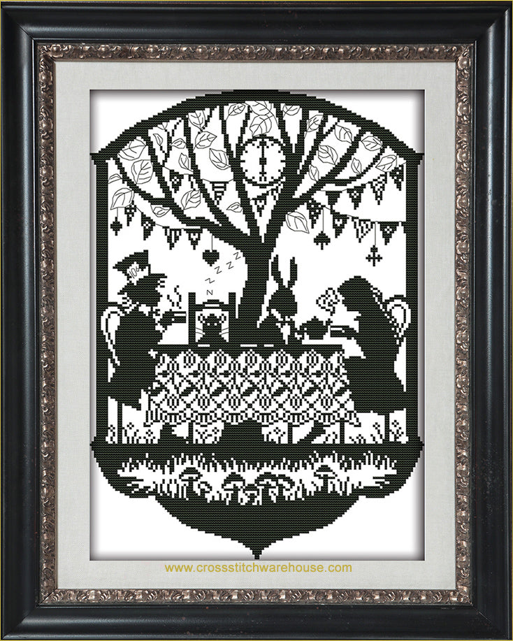 Fairytale - Mad-hatters Tea Party - Silhouette