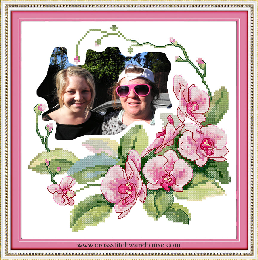 Floral Photo Frame