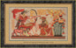 Egyptian Temple Scene - 28ct Tea Dyed Monaco