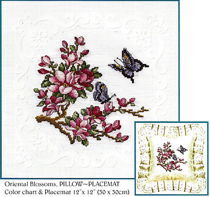 Oriental Blossoms PILLOW-PLACEMAT