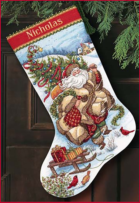 Santas Journey STOCKING