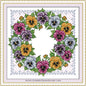 Pansy Wreath