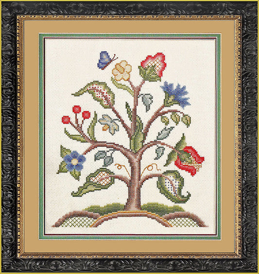 Jacobean Tree - 14ct. Aida