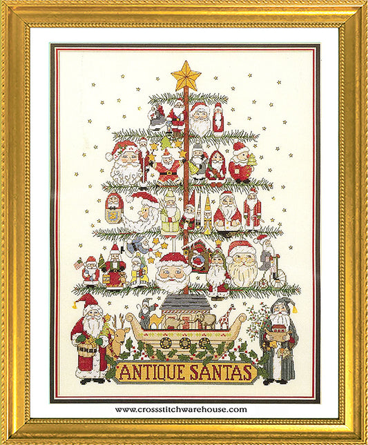 Antique Santa Tree