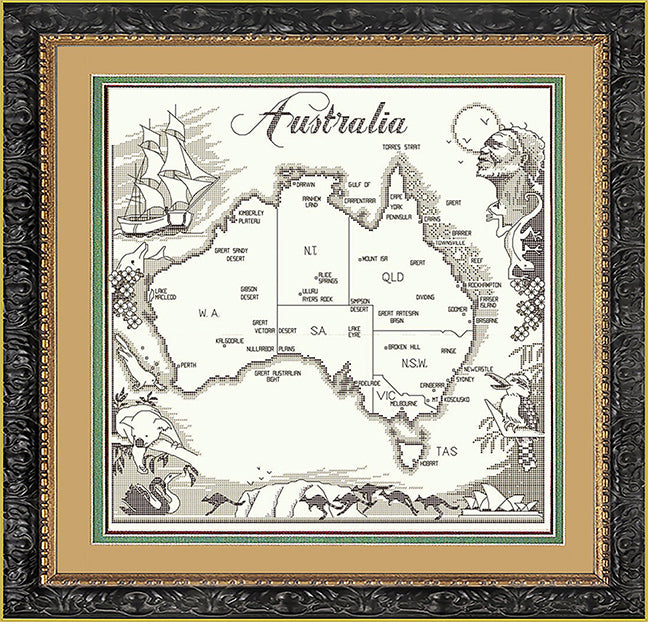 Map of Australia