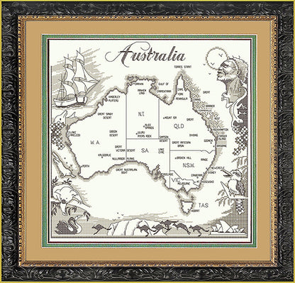 Map of Australia