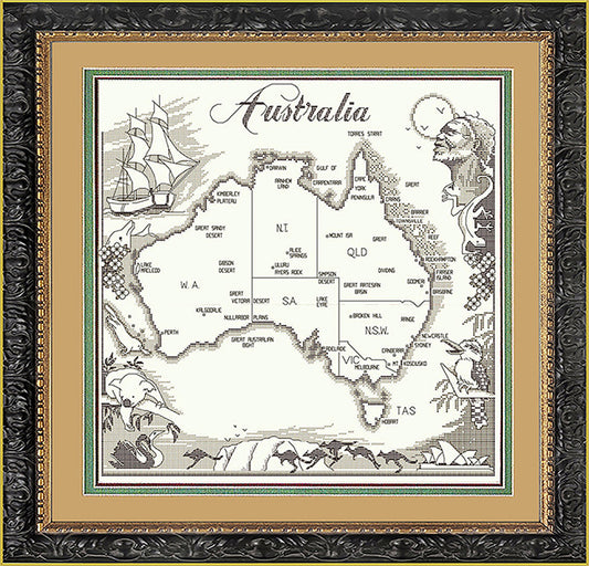 Map of Australia