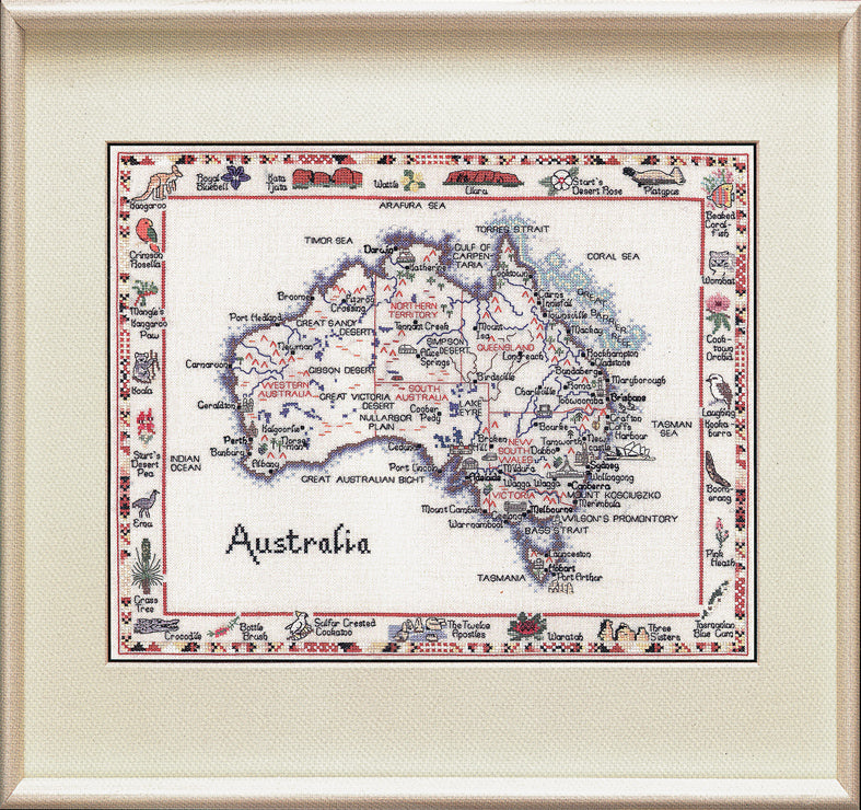 Map of Australia