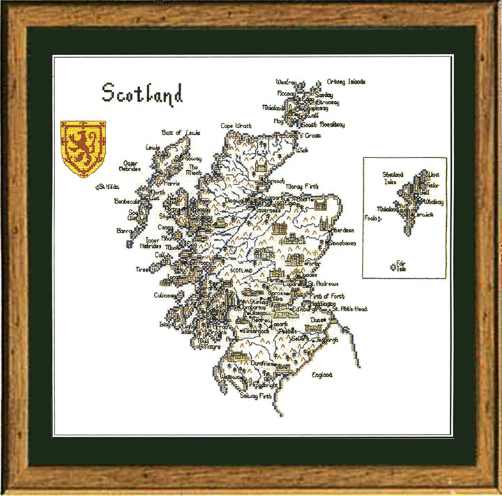 Current Map Scotland Scotland Map – crossstitchwarehouse.com
