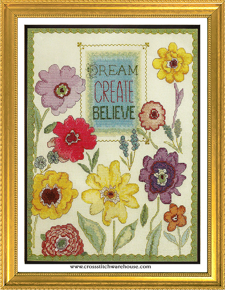 Dream Create Believe Garden Sampler