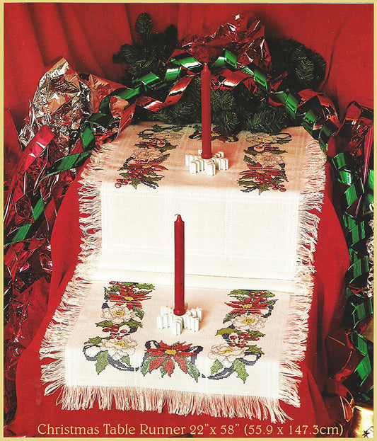 Poinsettia Tablerunner