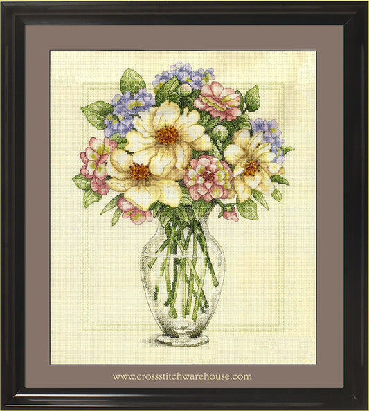 Flowers In A Tall Vase