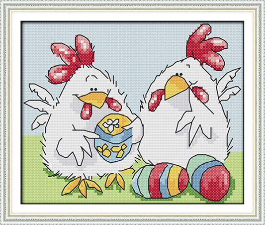 Wacky - Easter Egg Chickens