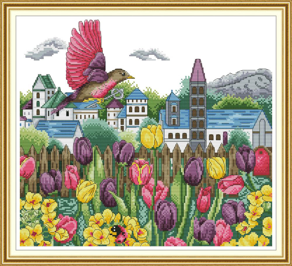 Tulip Delight -  Wall Hanging