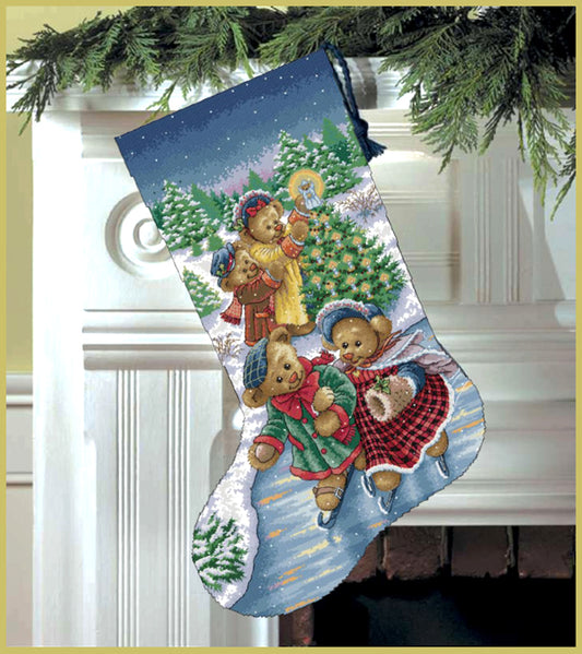 Teddies Christmas Stocking