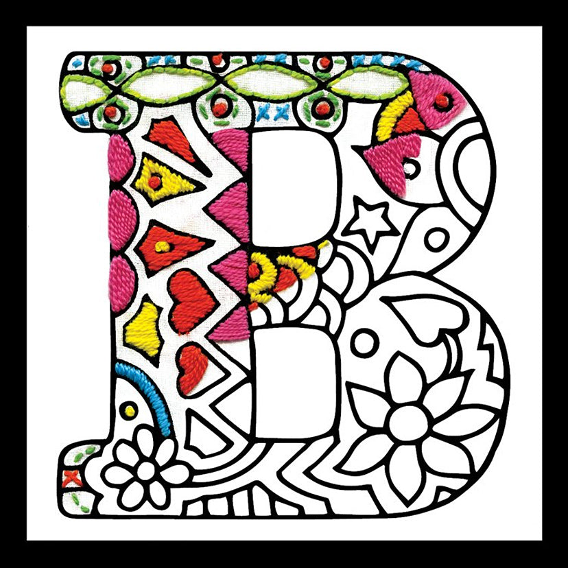 Zenbroidery Letter B