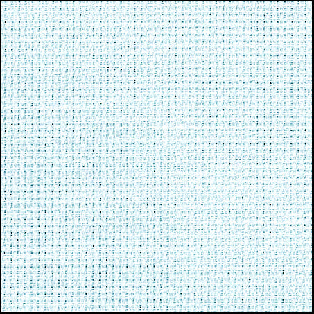 ZWEIGART*- 16ct. Powder Blue Aida.