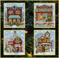 Christmas Town Ornaments